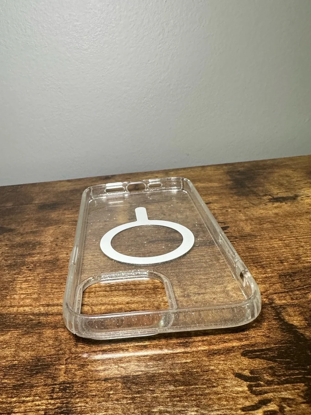 Clear sparkly iPhone 14 Pro Max Case